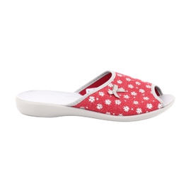 Zapatos de mujer befado pu 254D090 rojo