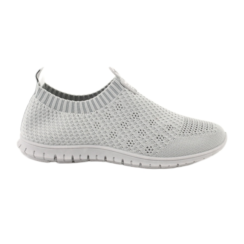 McKey Zapatos sin cordones deportivos para mujer DTN842 / 20 GR gris McKey Zapatos sin cordones deportivos para mujer DTN842 / 20 GR gris