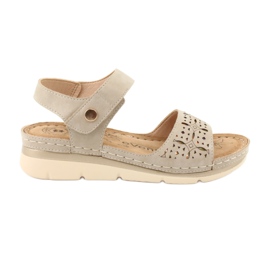 Evento Cómodas sandalias beige 20SD98-1601