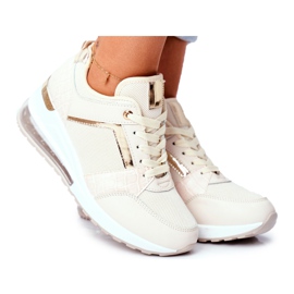 ADY Zapatillas Deportivas Mujer Beige Sparks ADY Zapatillas Deportivas Mujer Beige Sparks