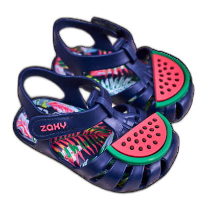 Sandalias Infantiles Con Velcro Fragante Sandía ZAXY FF3855013 azul marino