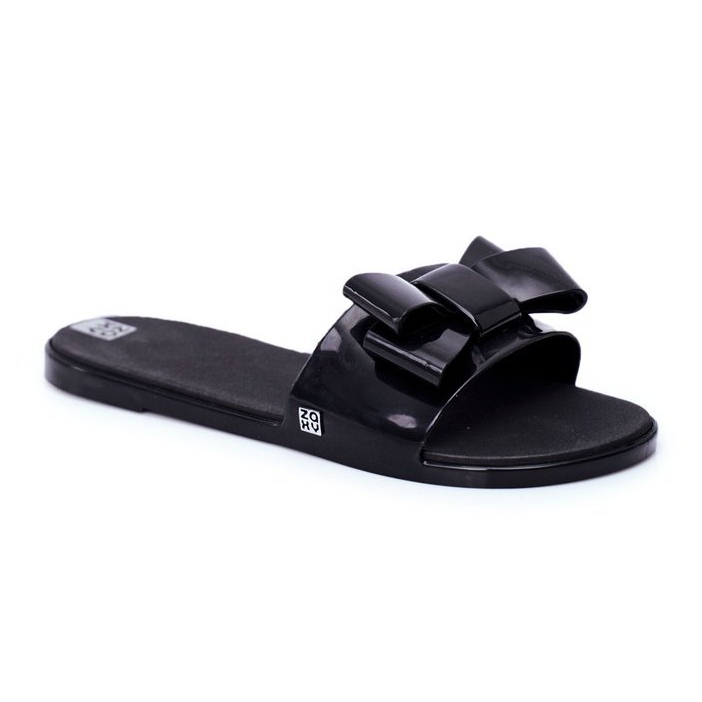 Pantuflas Mujer Goma Fragante ZAXY Negro FF285014 Pantuflas Mujer Goma Fragante ZAXY Negro FF285014