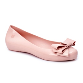 Bailarinas de goma fragantes para mujer ZAXY Light Pink FF285058 rosado