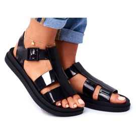 Sandalias de goma perfumadas para mujer ZAXY Black FF285024 negro