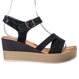 Sea Elves Sandalias cómodas negro Sea Elves Sandalias cómodas negro