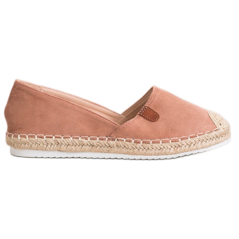 SHELOVET Alpargatas clásicas rosado