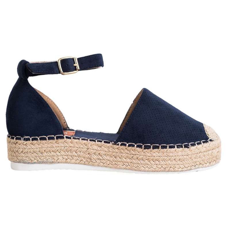 SHELOVET Alpargatas caladas azul