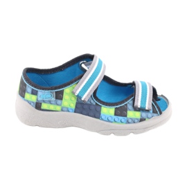 Calzado infantil befado 969X152 azul gris