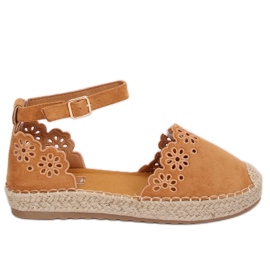 Alpargatas caladas camel JH119 Camel marrón Alpargatas caladas camel JH119 Camel marrón