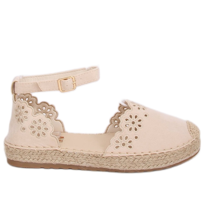 Alpargatas caladas beige JH119 Beige
