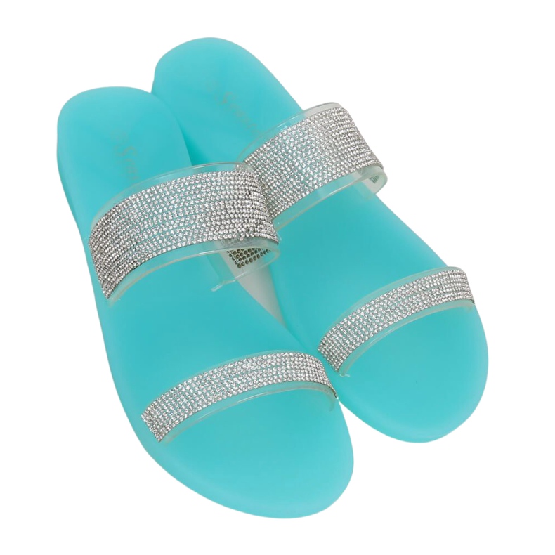 Chanclas de silicona azul BG51 Azul Chanclas de silicona azul BG51 Azul