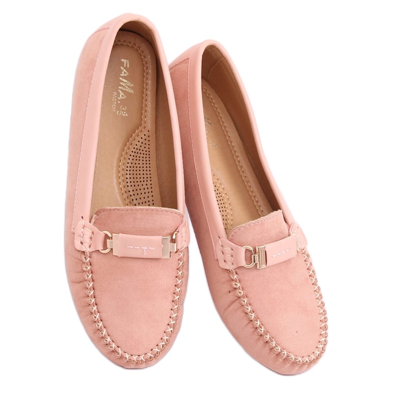 Pink Mocasines de mujer FM3024 Pink Ii Quality rosado