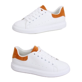 Zapatillas de mujer blancas LA85P Camel blanco