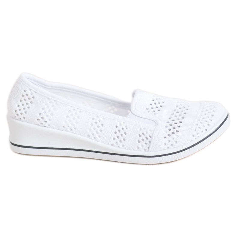 SHELOVET Bailarinas caladas blanco SHELOVET Bailarinas caladas blanco