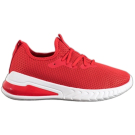 SHELOVET Zapatillas Textiles rojo