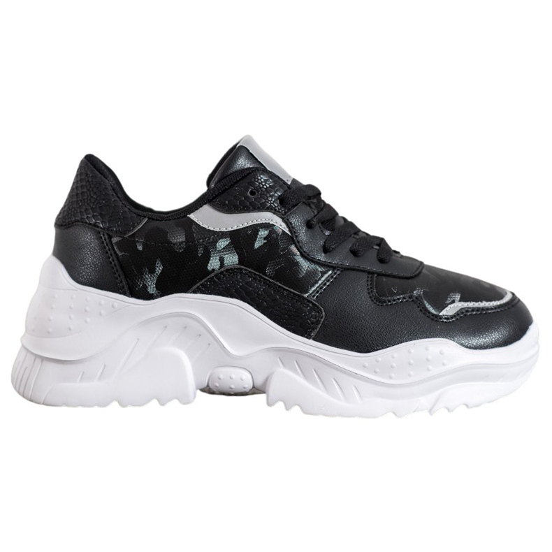 SHELOVET Zapatillas ligeras negro