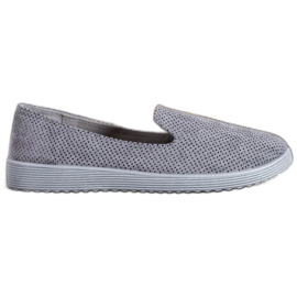 SHELOVET Suede Lords gris