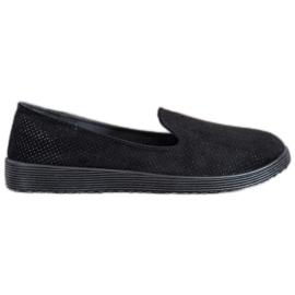 SHELOVET Suede Lords negro