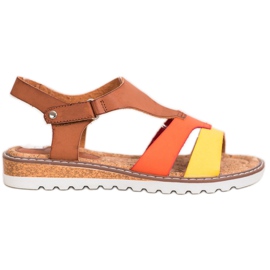 Kylie Sandalias casuales cómodas multicolor
