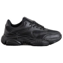 SHELOVET Zapatillas Negras Ligeras negro