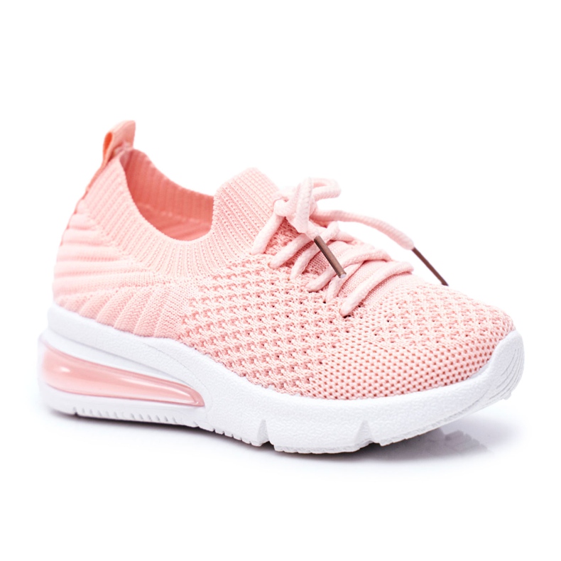 FRROCK Zapatilla Deportiva Infantil Cordones Rosa Lena rosado