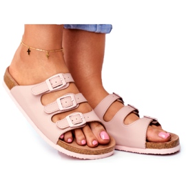 Pantuflas de Mujer Big Star Powder Pink FF274627 rosado