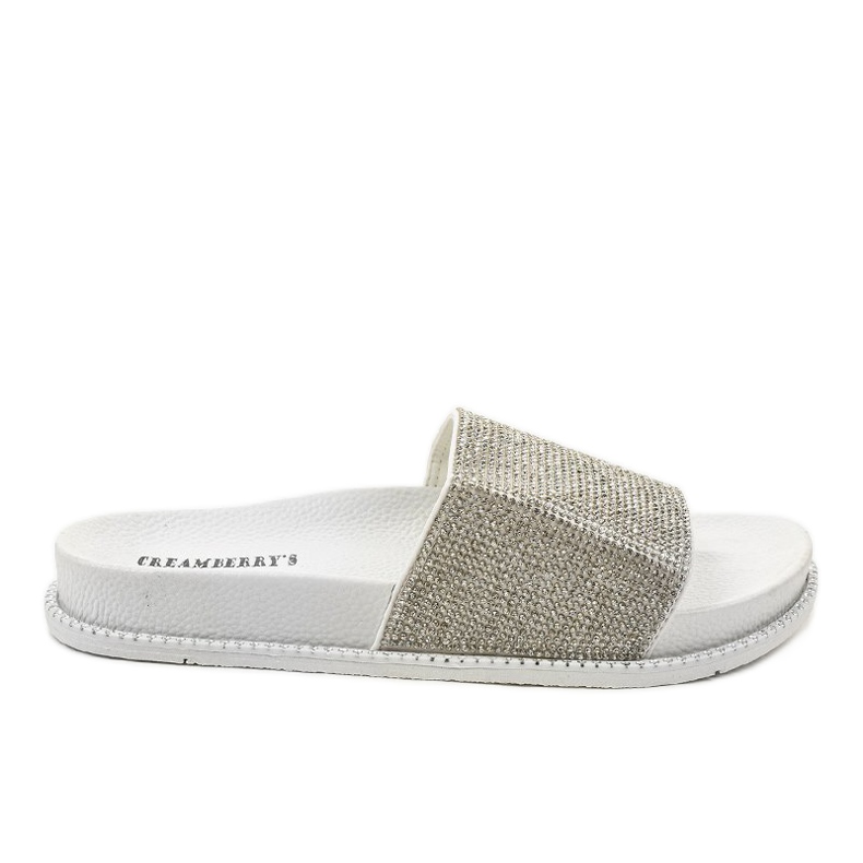 Zapatillas blancas brillantes RL216 blanco gris