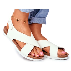 Sandalias Mujer Big Star White FF274623 blanco