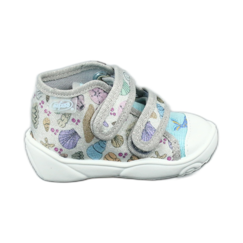 Calzado infantil befado 212P065 azul gris