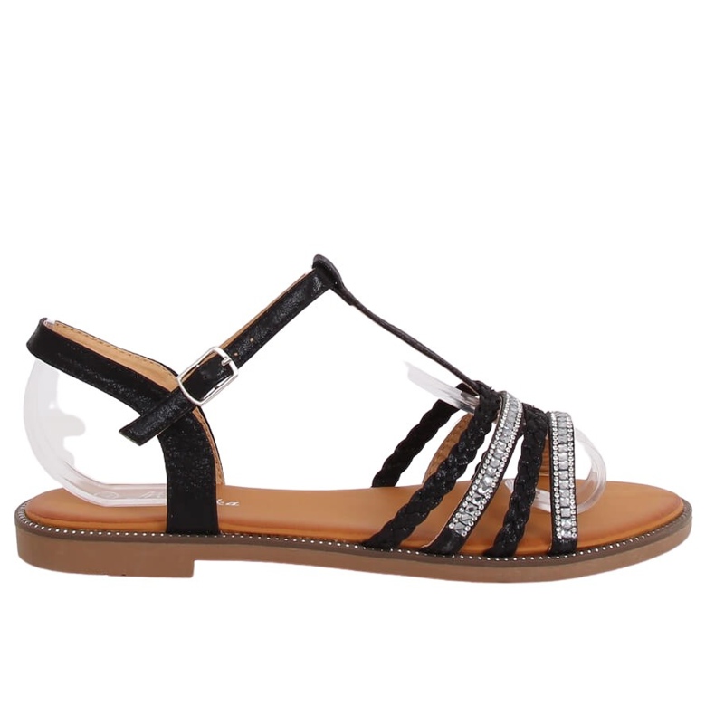 Sandalias de mujer negras S060123 Black negro