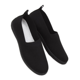 Zapatillas de mujer negras ZK118 Nero negro