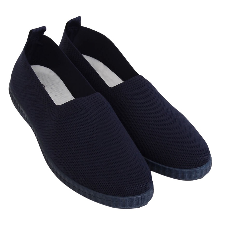 Zapatillas de mujer azul marino ZK118 Blu