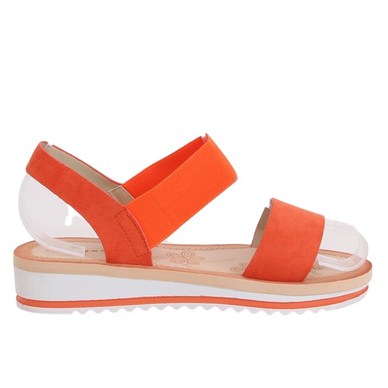 Sandalias mujer naranja E008 naranja