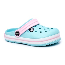 Zapatillas para niño, niña, niño, cocodrilos de espuma rosado verde