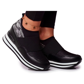 Zapatos deportivos sin cordones para mujer, negro Cold Play
