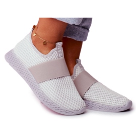 SEA Zapatos sin cordones deportivos para mujer gris claro La Fiesta