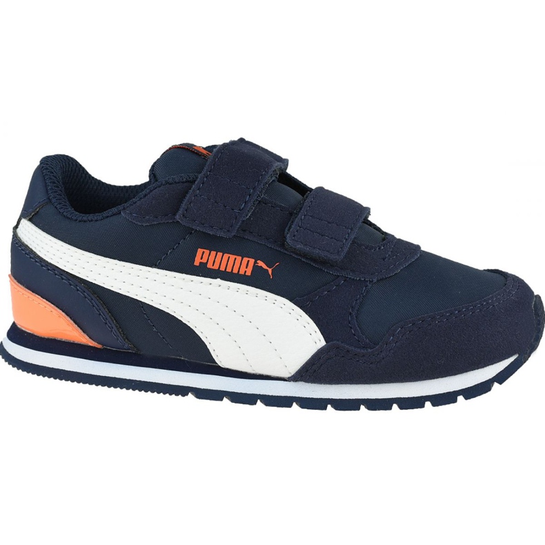 Puma St Runner V Infants 365295 15 azul marino