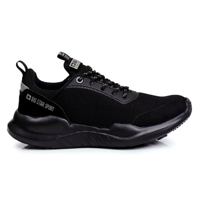 Zapatos Deportivos de Hombre Big Star Black FF174177 negro