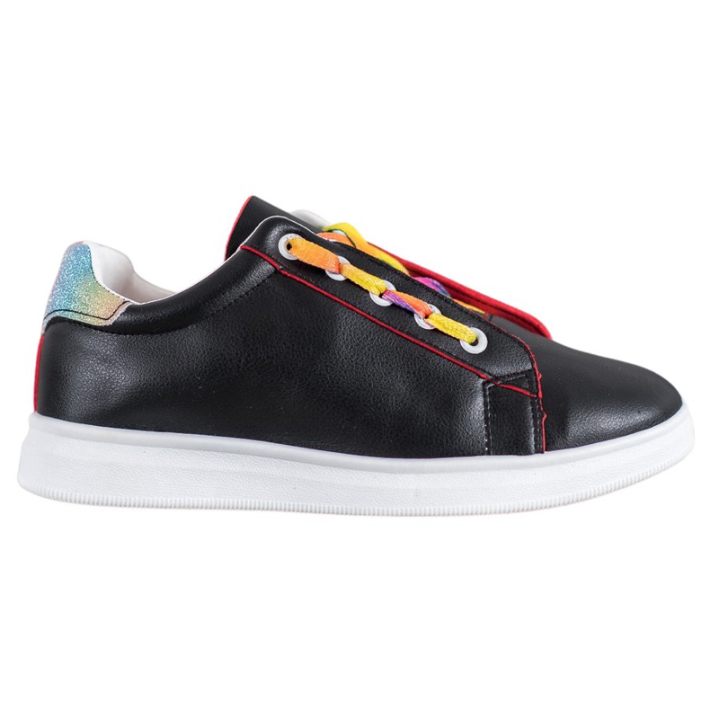 SHELOVET Calzado deportivo de moda negro