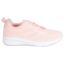 Renda Calzado deportivo calado rosa