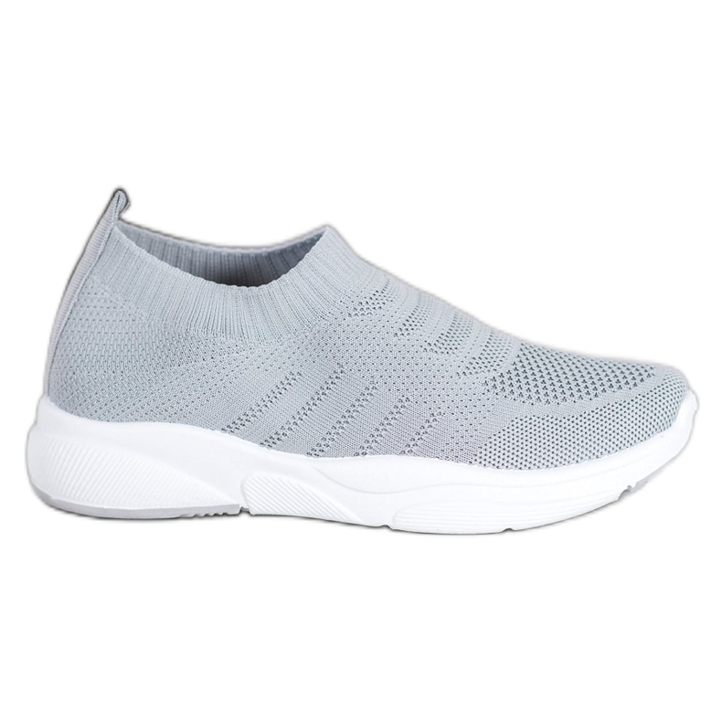 Sweet Shoes Slipons cómodos en la plataforma gris Sweet Shoes Slipons cómodos en la plataforma gris
