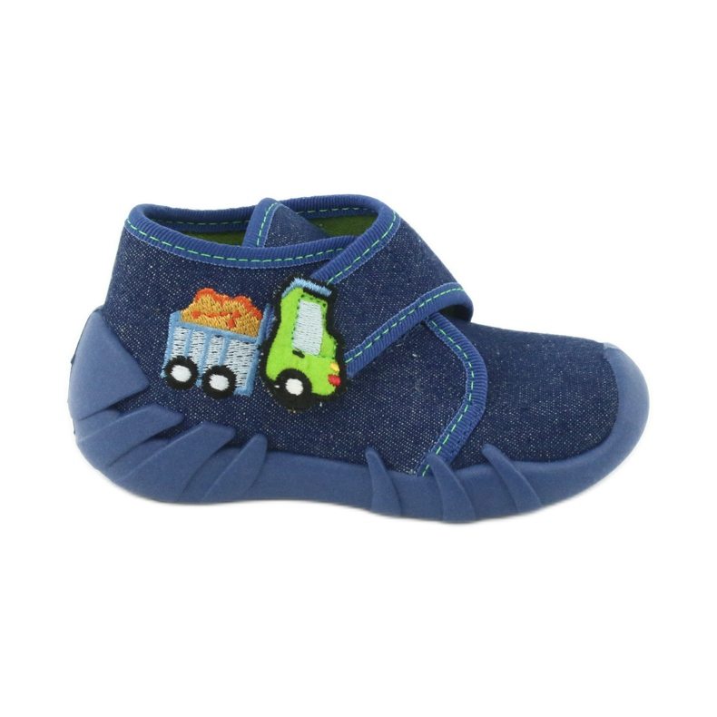 Calzado infantil befado 523P012 azul marino azul verde
