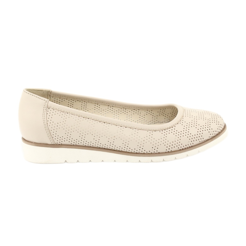 Angello Ballerinas de beige femenino1832 femenino