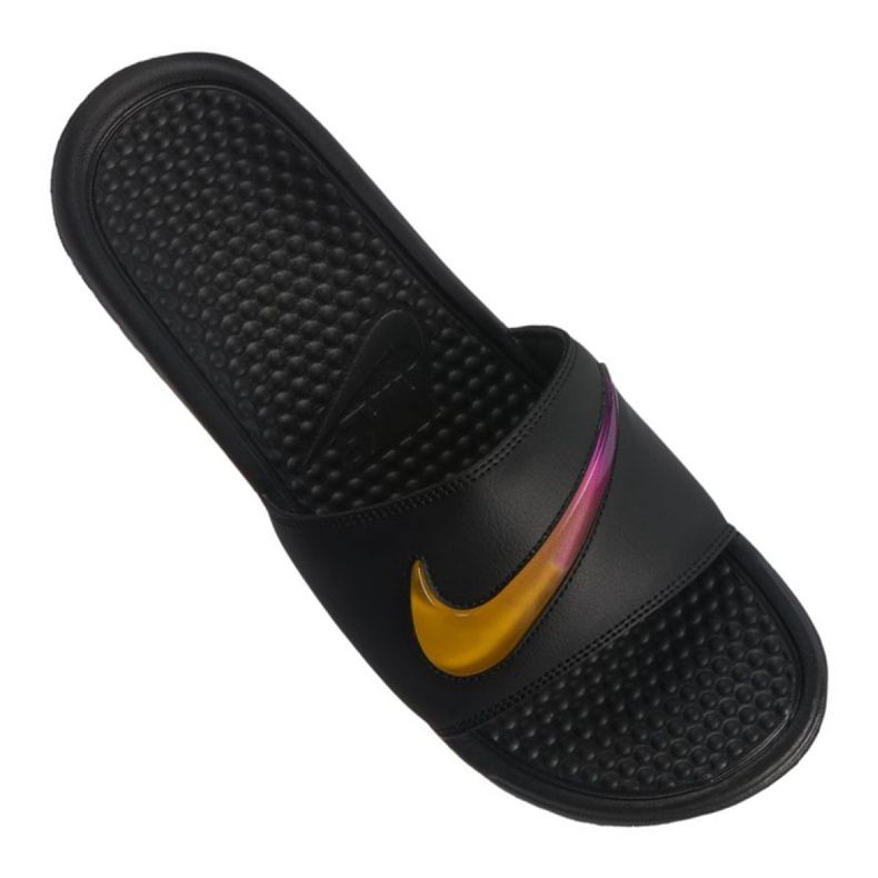 Chanclas Nike Benassi Jdi Se M AJ6745-002 negro gris Chanclas Nike Benassi Jdi Se M AJ6745-002 negro gris