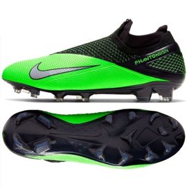 Zapatillas de fútbol Nike Phantom Vsn 2 Elite Df Fg M CD4161 036 verde multicolor