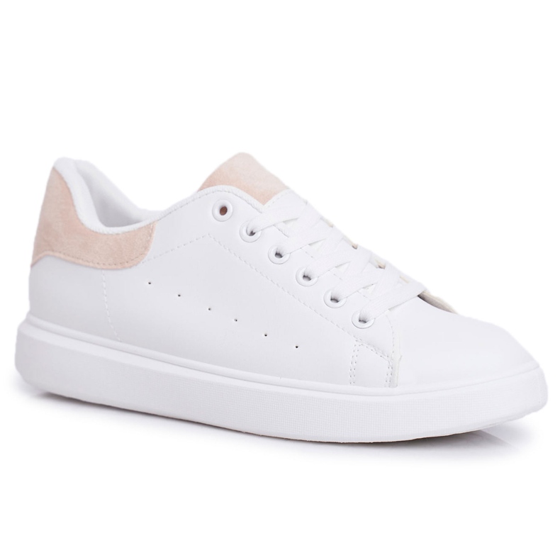 SEA Zapatillas Deportivas de Mujer Blancas con Tacón Beige Milly blanco marrón