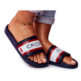 Pantuflas Mujer Cross Jeans Azul Marino FF2R4160C