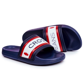 Pantuflas Hombre Cross Jeans Azul Marino FF1R4092