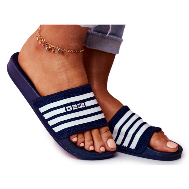 Pantuflas Mujer Big Star Azul Marino FF274A356