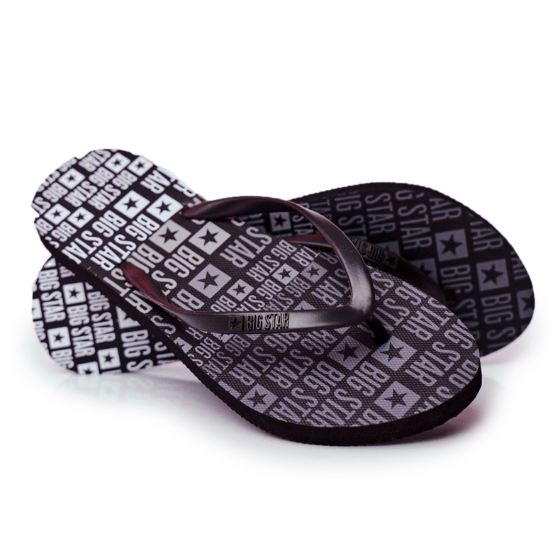 Pantuflas de Mujer Chanclas Big Star Negro FF274A303